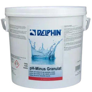 DELPHIN pH-Minus Granulat, 5 kg hink