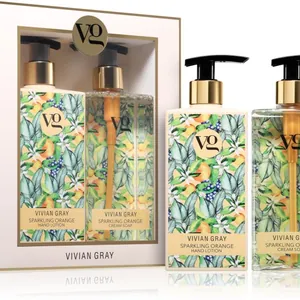 Vivian grey Orange kolsyrad kräm handtvål och lotion set
