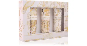 Vivian Gray Velvet Vit handgjord presentask