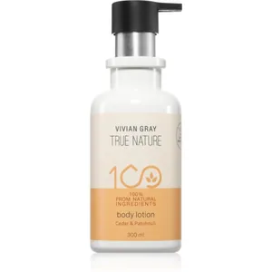 Vivian Gray True Nature Cedar & Patchouli närande kroppsmjölk 300 ml