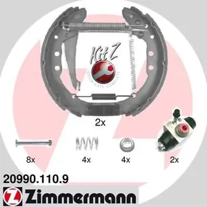 Trumbromssats ZIMMERMANN 20990.110.9