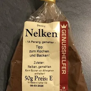 Nelken - gemahlen