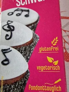 Zuckerschrift schwarz