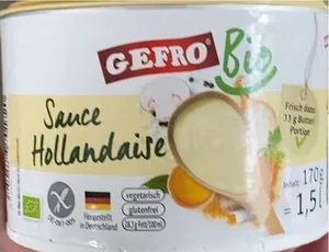 Gefro Bio Sauce Hollandaise