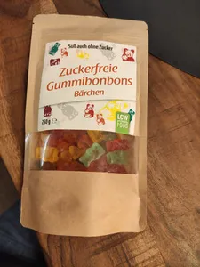 zuckerfreie Gummibonbons Bärchen