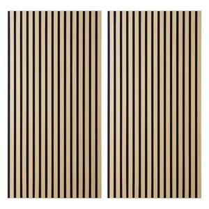 Homestyle4u Ljudpanel - Akustikpanel - 60x120 Cm - 2 St