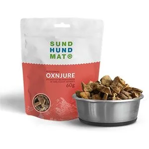 Sund Hundmat Frystorkad Oxnjure 60g
