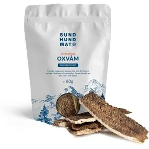 Sund Hundmat Frystorkad Oxvåm 80g