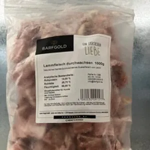 Lammfleisch durchwachsen