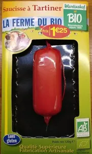 Saucisse à Tartiner Bio