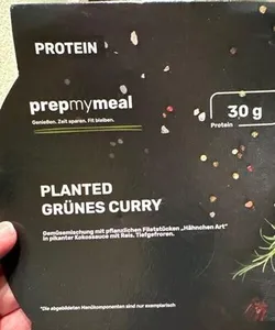 Planten grünes Curry