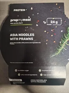 Asia Noodles With Prawns