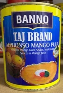 Alphonso mango pulp