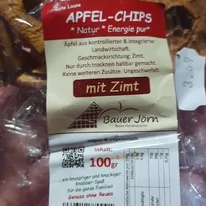 Apfel-Chips
