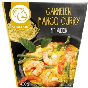Garnelen Mango Curry