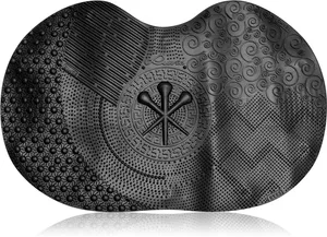 Luvia Cosmetics Matt rengöringsmatta för borstar svart färg