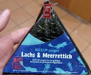 Lachs-Meerrettich Onigiri