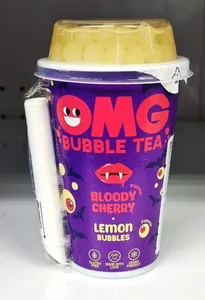 OMG Bubble Tea - Bloody Cherry + Lemon Bubbles