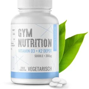 Nahrungsergänzungsmittel Vitamin D3 + K2 Depot