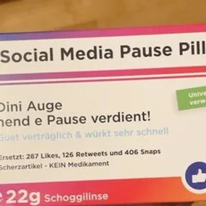 Social Media Pause pille
