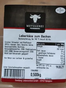 Leberkäse zum Backen