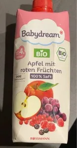 Apfel mit roten Früchten