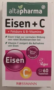 Eisen + C + Folsäure & B-Vitamine