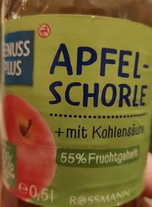 Apfel Schorle Rossmann
