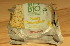 Reiswaffeln: Honig