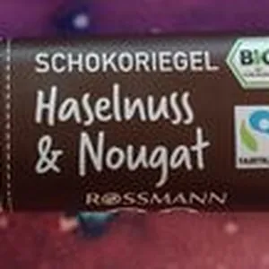 Schokoriegel Haselnuss & Nougat