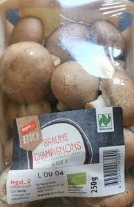 Braune Champignons