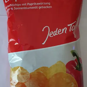 Kartoffelchips Paprikawürzung