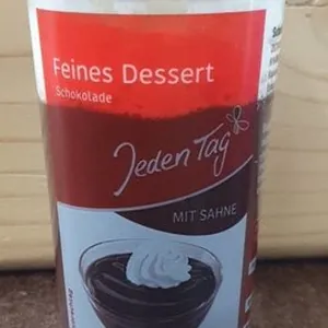 Feines Dessert Schokolade