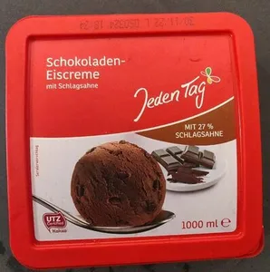 Schokoladen-Eiscreme