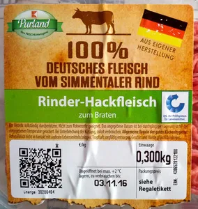 Rinder-Hackfleisch