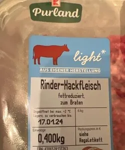Rinder Hackfleisch light fettreduziert