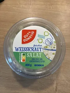 Gut und günstig Frischer Weißkrautsalat 4311501072240 Weißkrautsalat