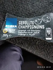 Gefüllte champignons