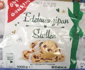 Gut &günstig Edelmarzipan Stollen