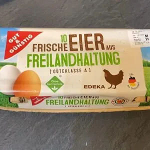 Eier aus Freilandhaltung