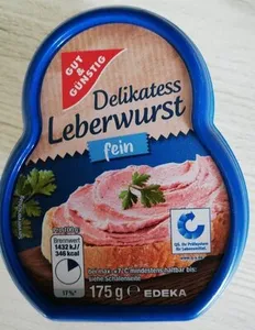 Delikatess Leberwurst, fein