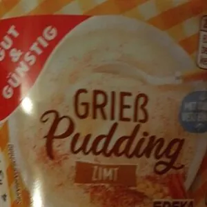 Grießpudding