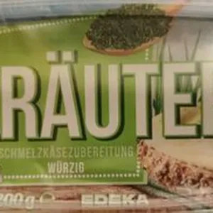 Kräuter Schmelzkäsezubereitung