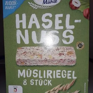 Müsliriegel - Haselnuss