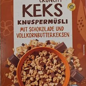 Schoko und Keks Knuspermüsli