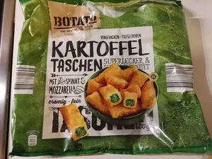 Kartoffeltaschen Spinat & Mozzarella