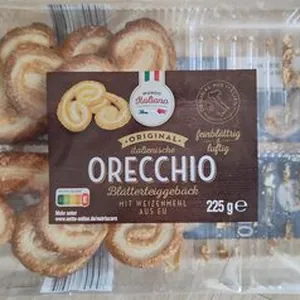 Orecchio Blätterteiggebäck