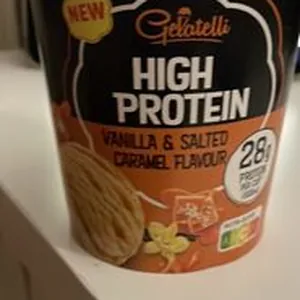 HIGH PROTEIN Vanilla & Salted Caramel Flavour