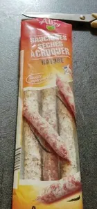 Saucisses sèches à croquer