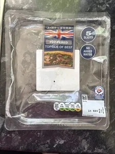 Peppered Topside Of Beef